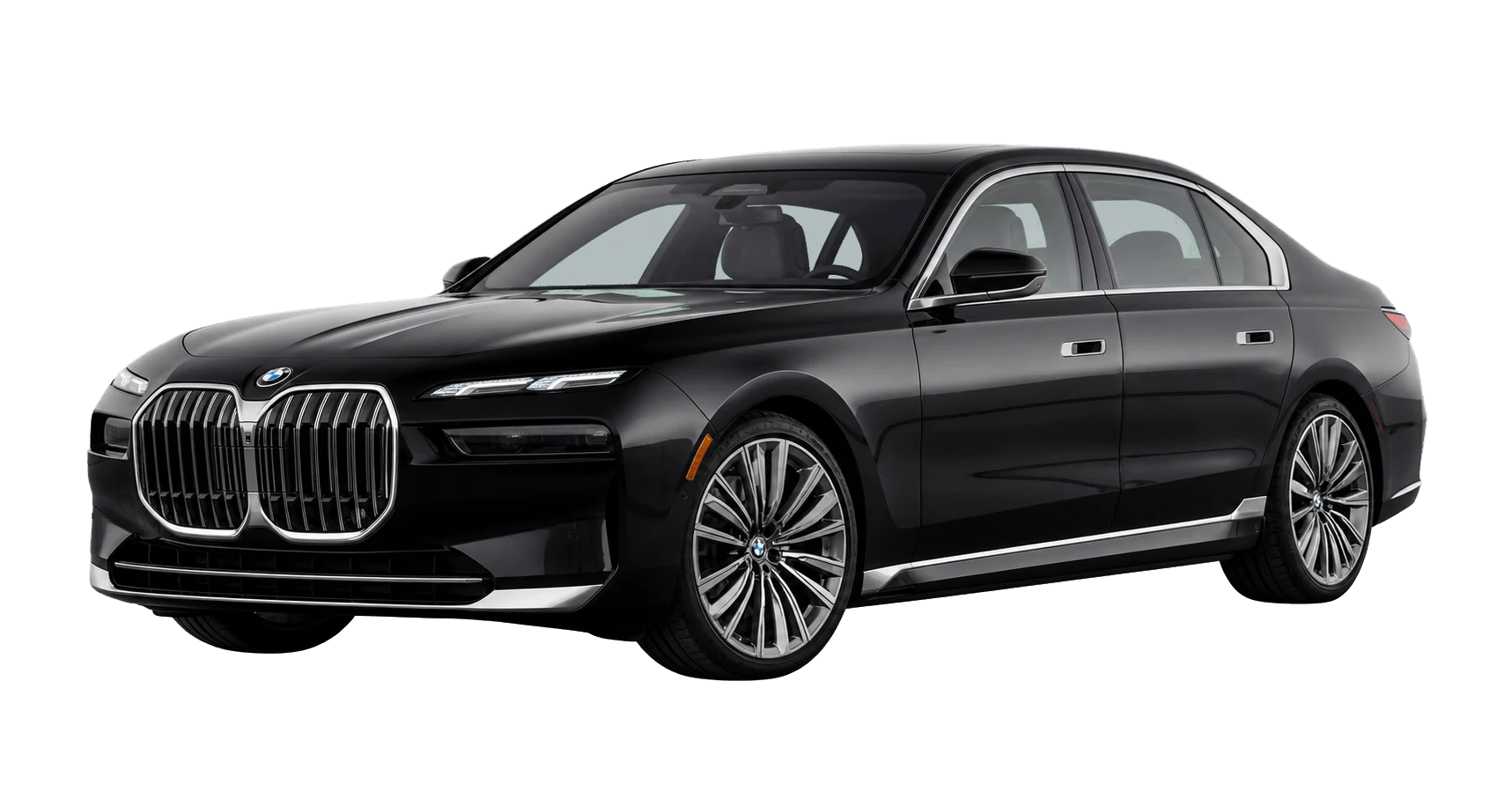 Black BMW 7 Series