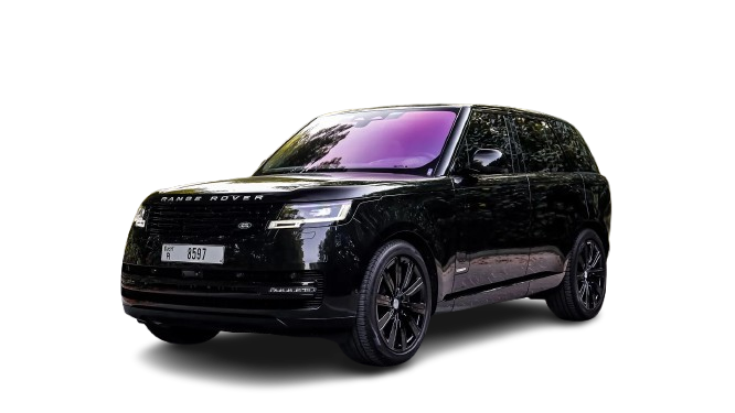 Black Range Rover Vogue